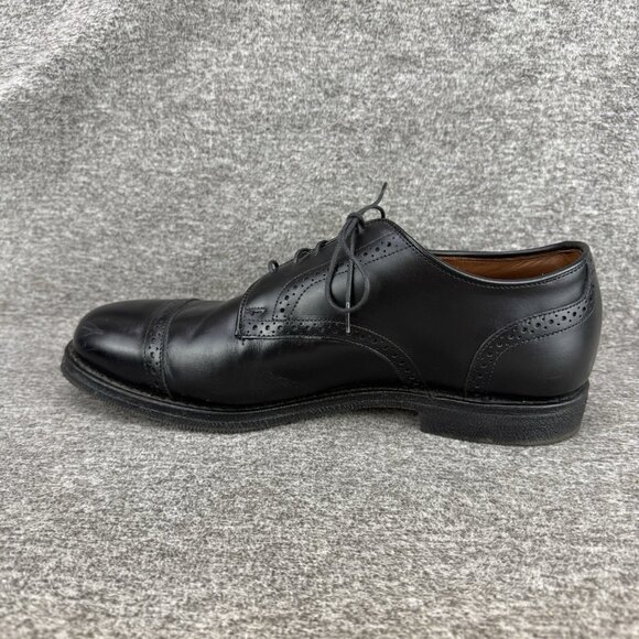 ✅Allen Edmonds Model 3408 Benton Black Leather Cap Toe Oxford Shoes Men\'s 11N main image 9